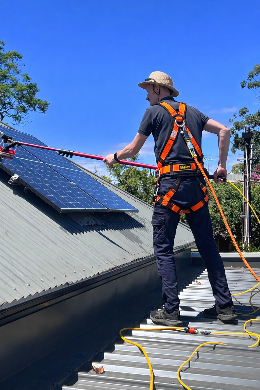 solar cleaning